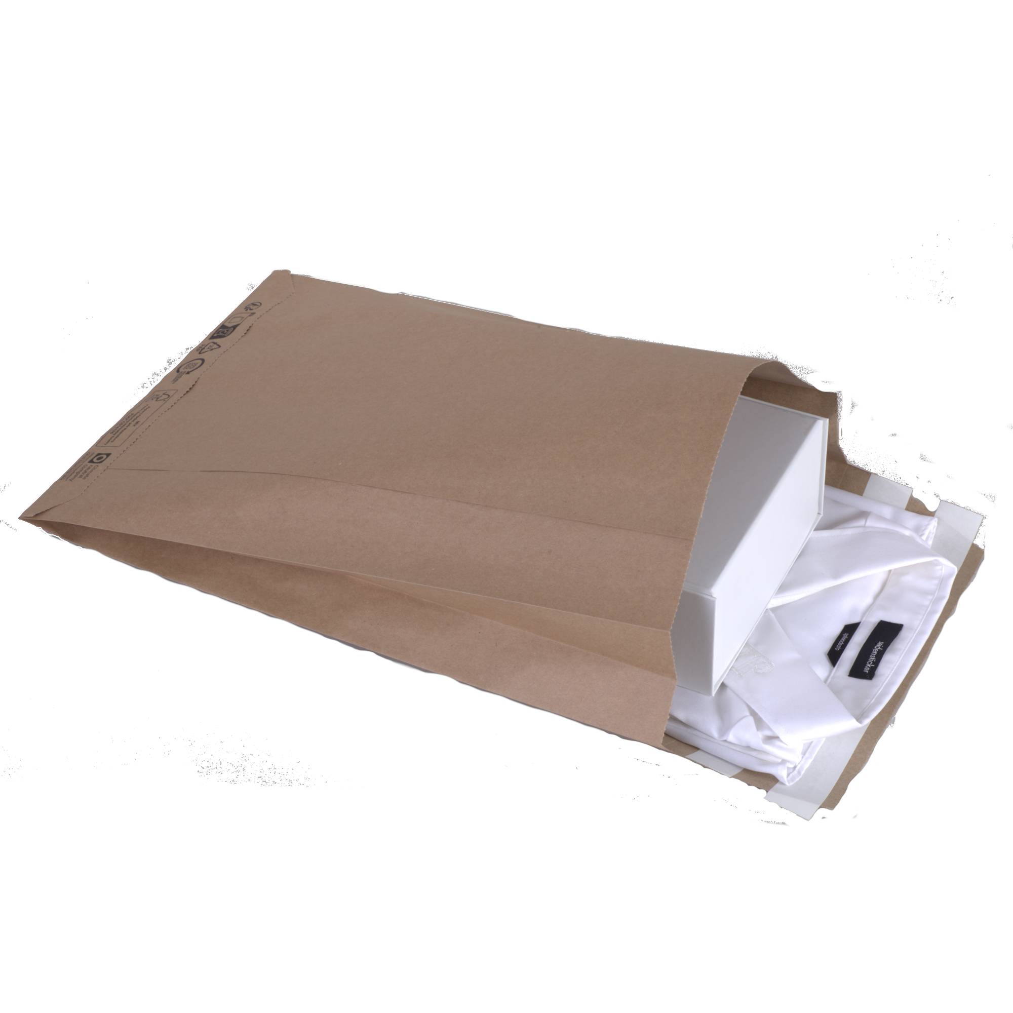 Versandtasche 260x70x410+100mm br 400St-1
