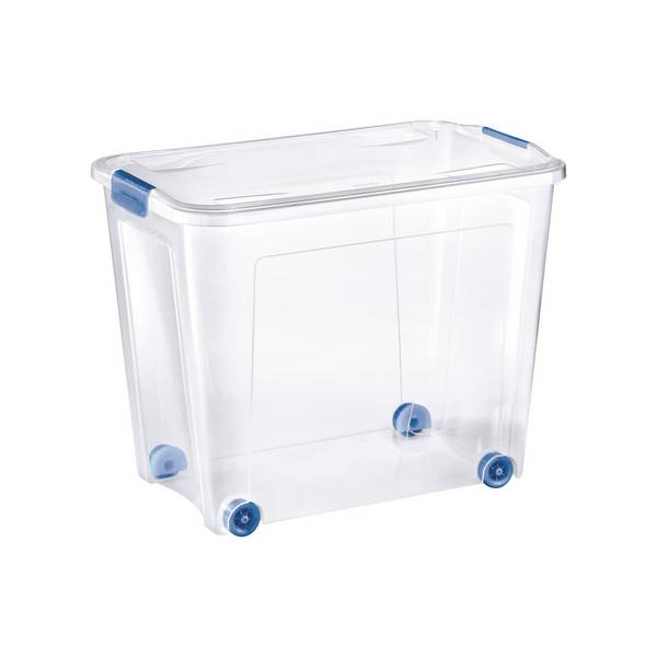Combi Box Rollen Clipdeckel 67l tr/bl