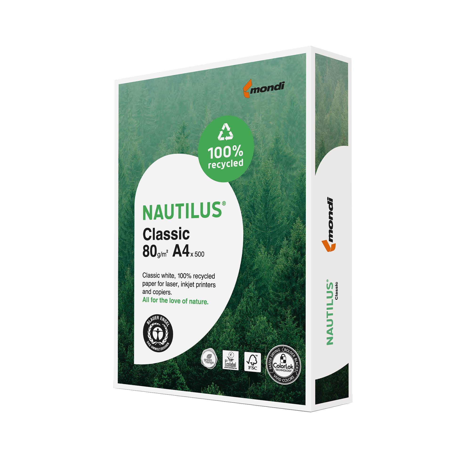 Kopierpapier Classic RC A4 80g ws 500Bl-0