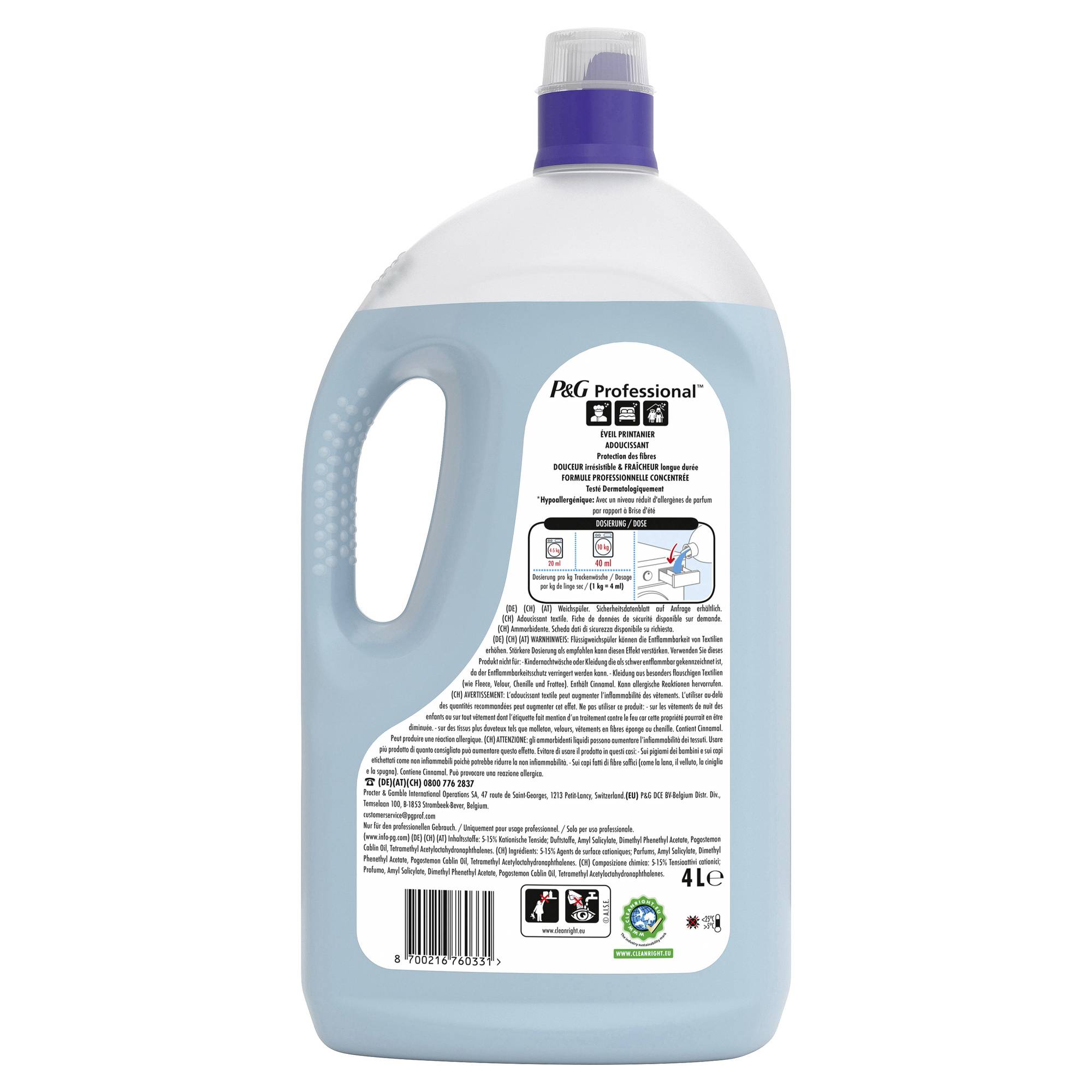 Lenor Weichspüler Aprilfrisch 4l 8700216760331-1