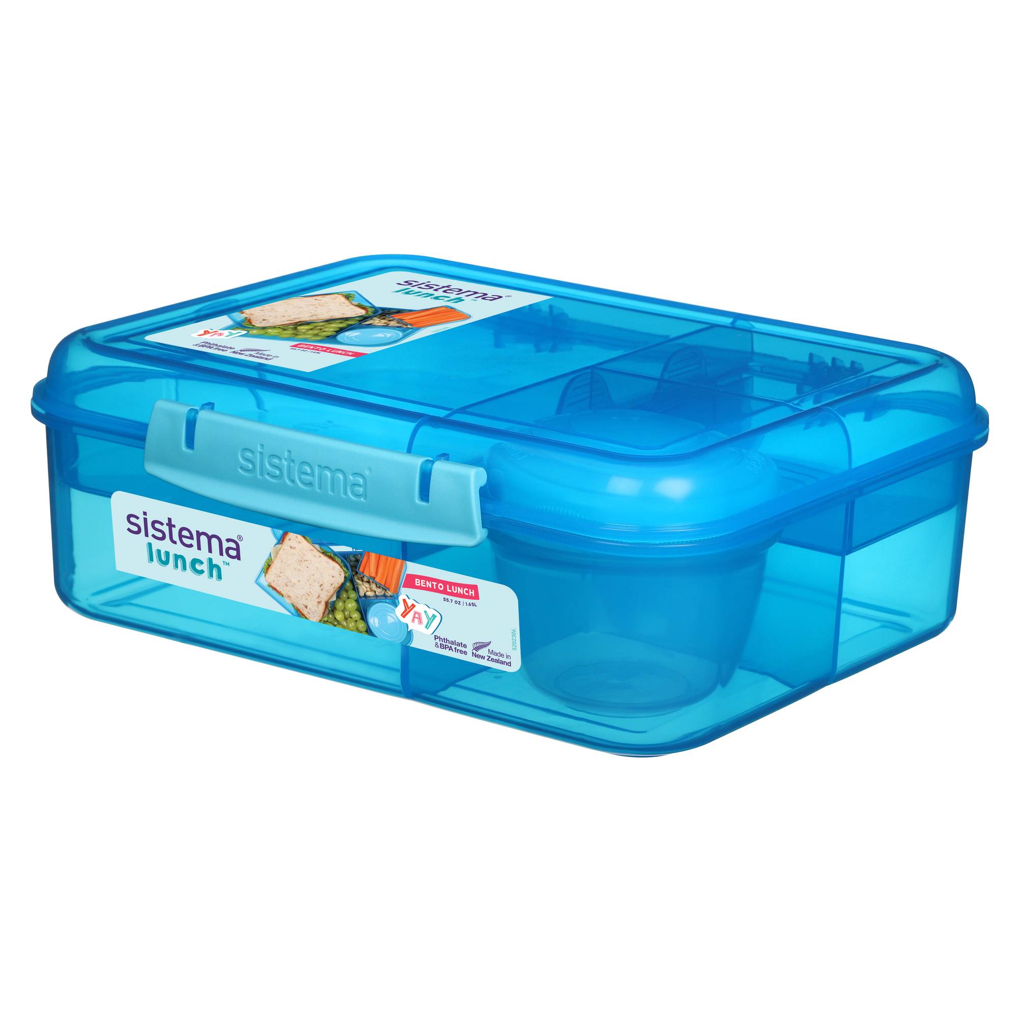 Bento Box 1,65l sort-1