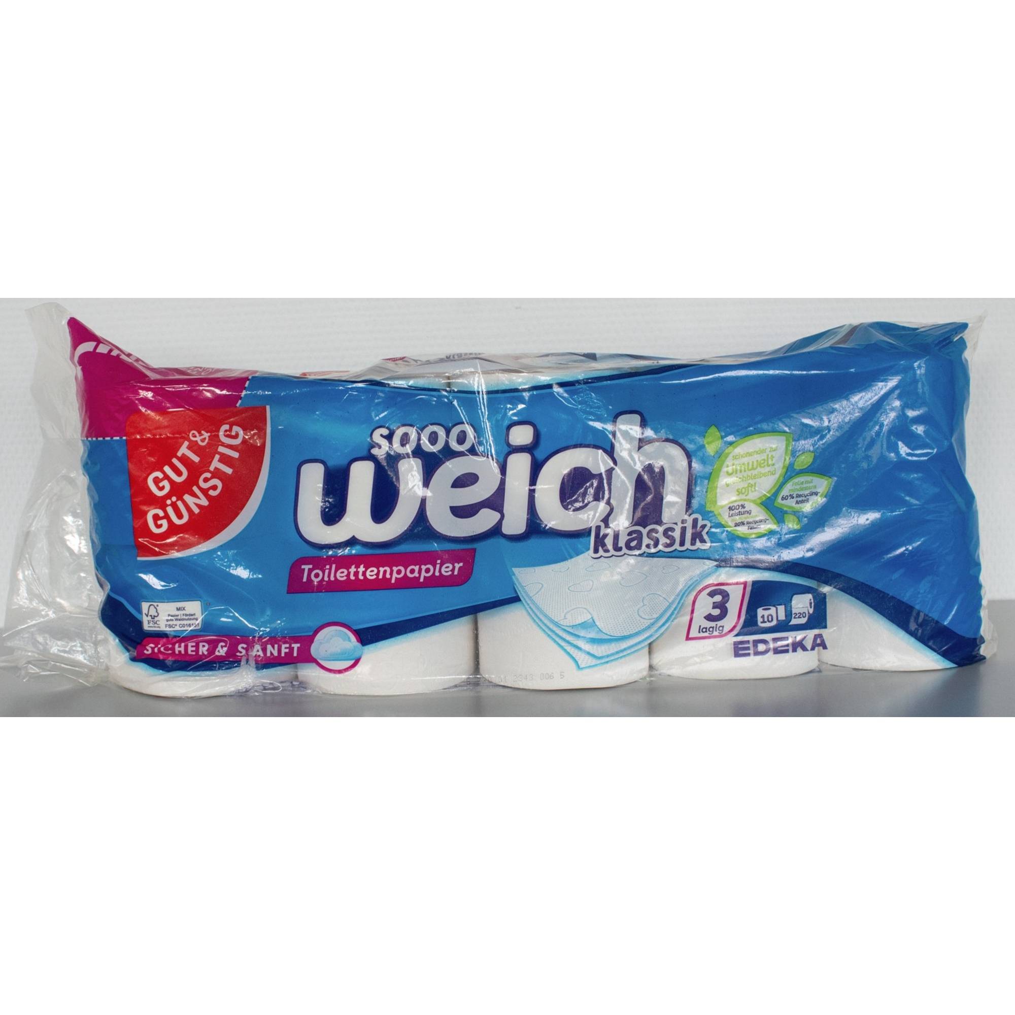 Toilettenpapier 3lg 10St-1