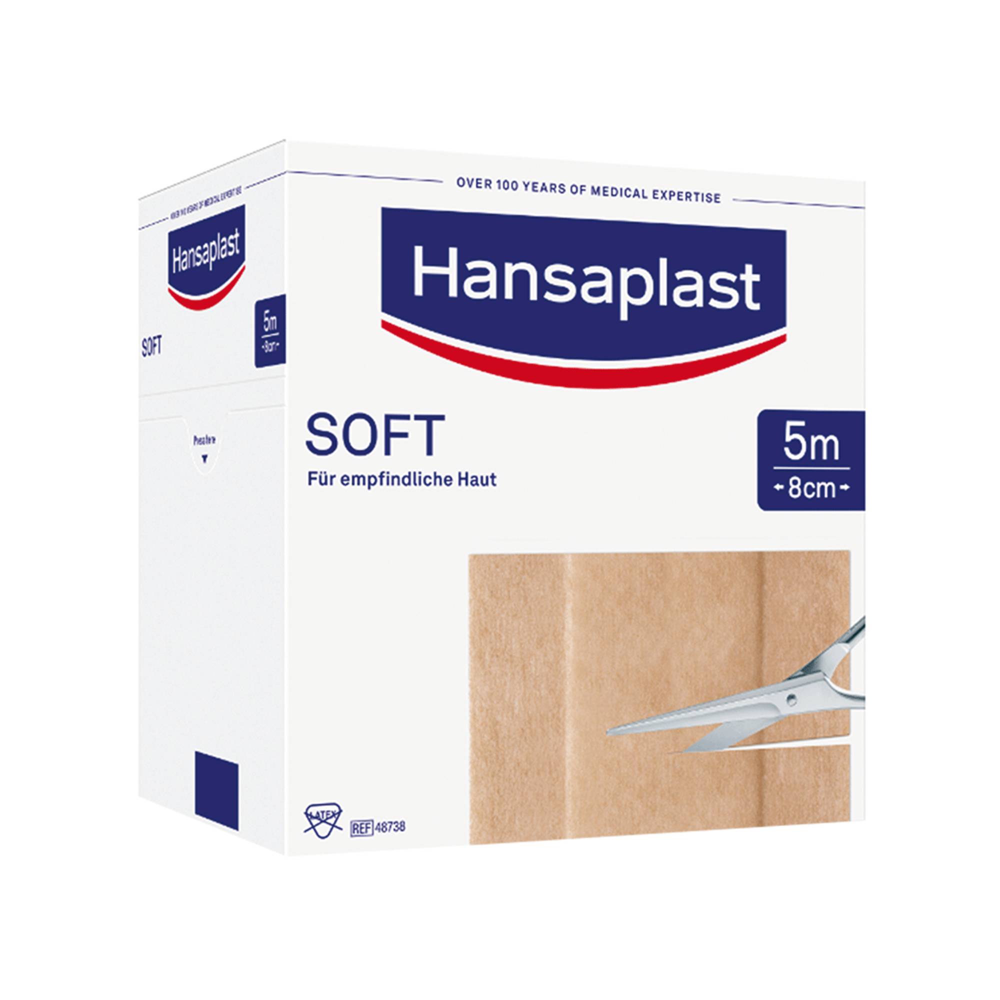 Pflaster SOFT 8cmx5m-0