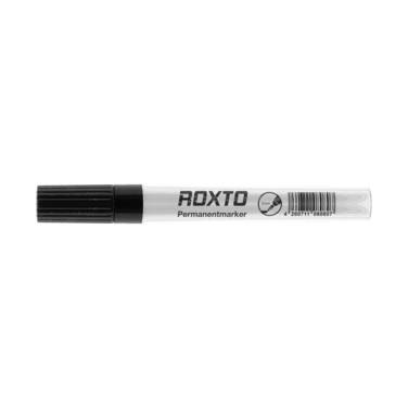 Permanentmarker Roxto Rundspitze 4mm sw