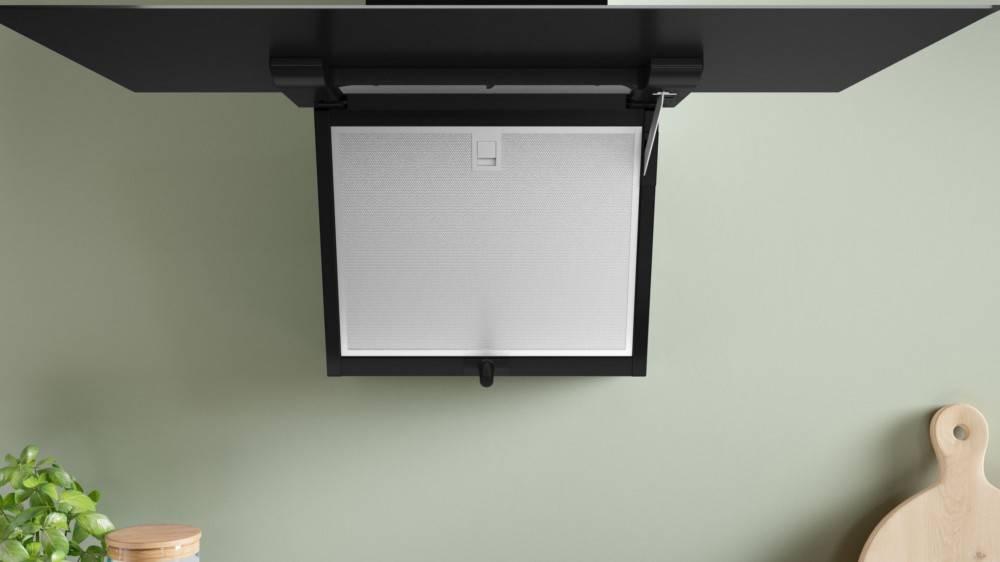 Bosch Dunstabzugshaube DWK87FN60 Serie 4 | Wandesse schräg | 80 cm | Home Connect | EcoSilence Drive | LED | Schwarz-4
