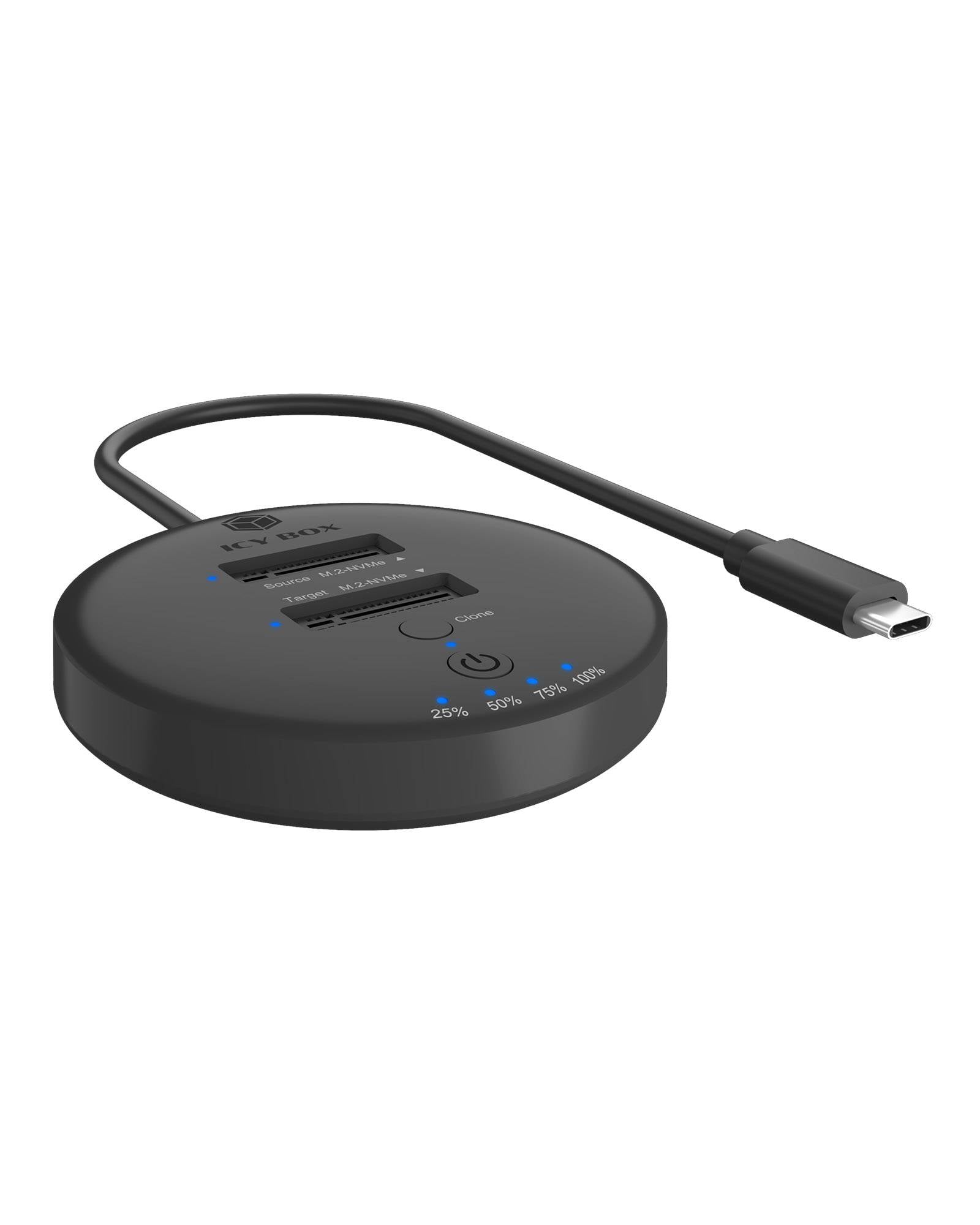 IB-1612MCL-C31, Docking- & Clonestation für 2x M.2 NVMe, USB 3.2 Gen 2 Type-C®, 10 Gbit/s, für 22x30/42/60/80 mm-0