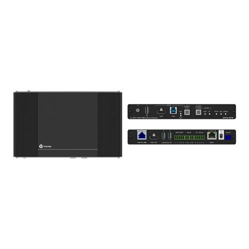 KRAMER EXT3-21-XR-TR - 2x1 4K UHD HDMI/USB-Switcher Extender (HDBaseT 3.0 | 4K@60Hz | 4:4:4 | Steuerungs-Gateway | PoE)-0