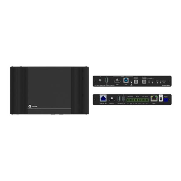 KRAMER EXT3-21-XR-TR - 2x1 4K UHD HDMI/USB-Switcher Extender (HDBaseT 3.0 | 4K@60Hz | 4:4:4 | Steuerungs-Gateway | PoE)