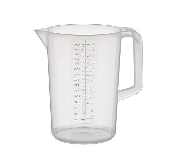 APS Messbecher, 3,0 Liter, transparent-0