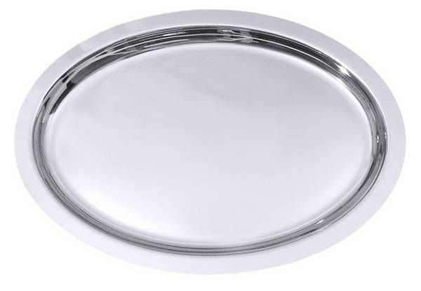CONTACTO 6908 520 Bankettplatte oval 52x36,5cm Edelstahl Gastro Restaurant Profi