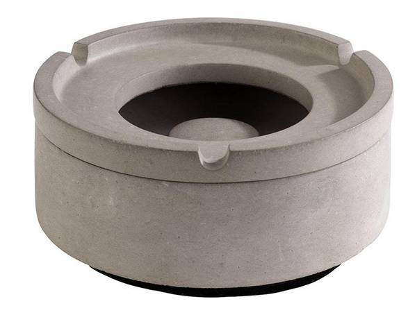 APS Wind-Aschenbecher „Element“ – Premium Aschenbecher aus Beton – 3 Rillen für