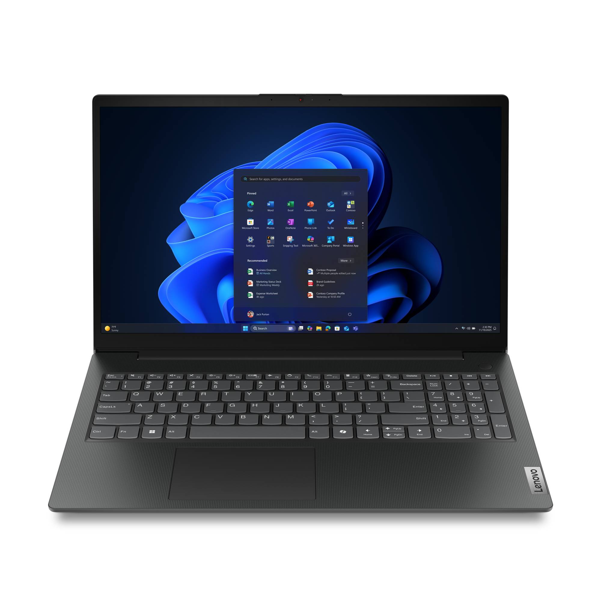 Lenovo V15 G6 ITN 83M4 - Intel N-series N100 - Win 11 Home - UHD Graphics - 8 GB RAM - 256 GB SSD NV-0