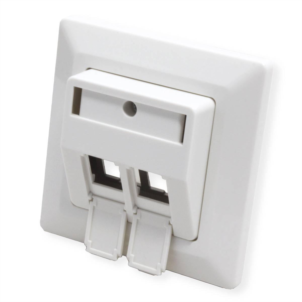 ROLINE Unterputzdose Modulaufnahme, 2fach, für Keystones-2