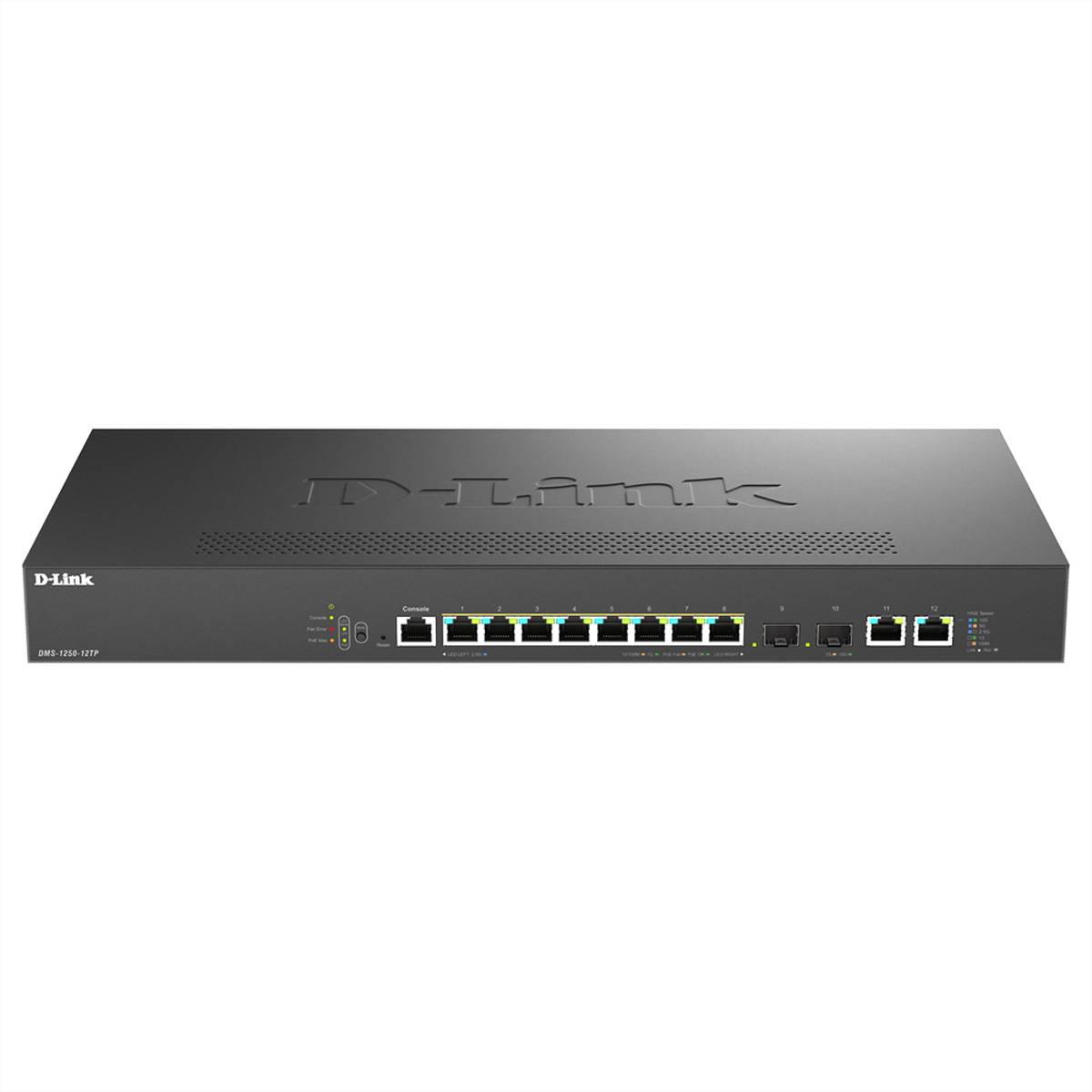 D-Link DMS-1250-12TP/E 12Port PoE Switch-1