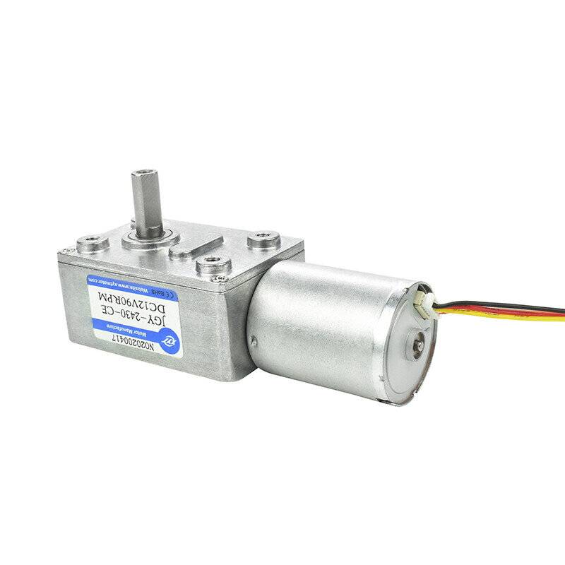XYT 24V DC Motor Gleichstrom Bürstenlose Getriebemotor JGY-2430 Schneckengetriebemotor 13rpm-0
