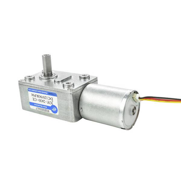 XYT 24V DC Motor Gleichstrom Bürstenlose Getriebemotor JGY-2430 Schneckengetriebemotor 13rpm