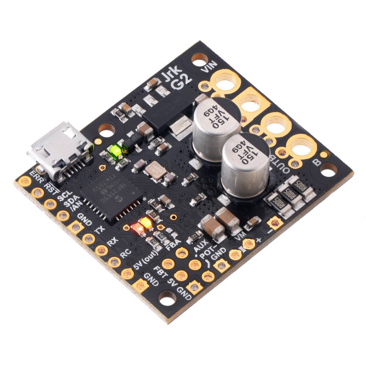 Pololu Jrk G2 18v19 USB Motor Controller with Feedback 3146