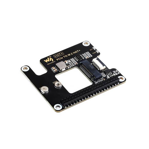 WaveShare PCIe to M.2 Adapter for Raspberry Pi 5 Supports NVMe Protocol SSD