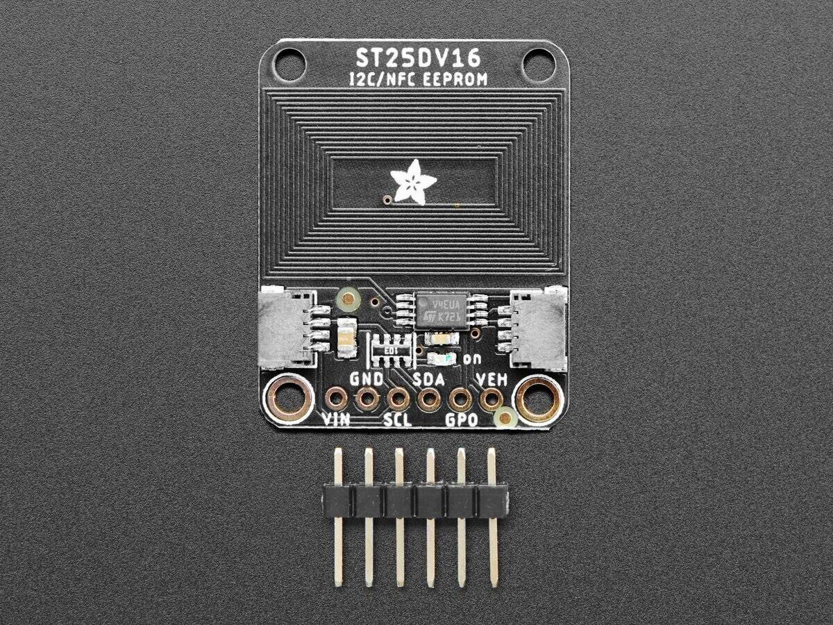 Adafruit ST25DV16K I2C RFID EEPROM Breakout - STEMMA QT / Qwiic-0