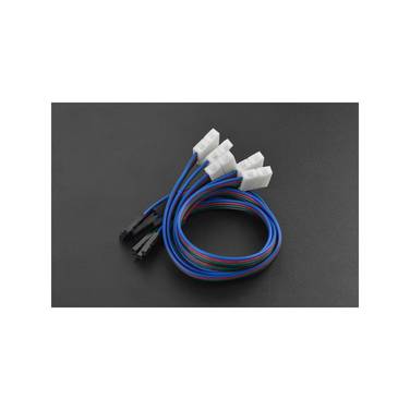 DFRobot 4Pin LED Strip Connector Cable Single Head (5pcs)