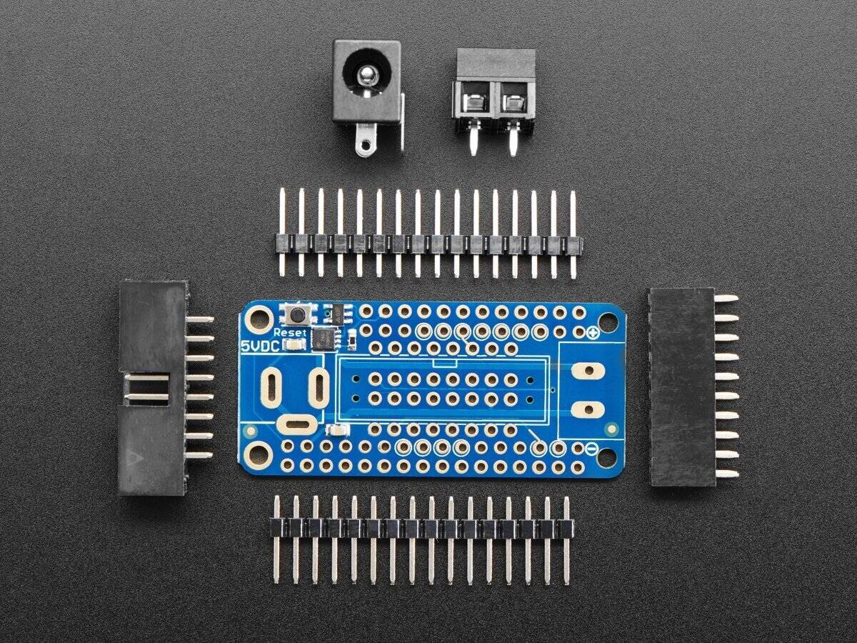 Adafruit RGB Matrix Featherwing Kit for RP2040, M0 and M4 Feathers-5