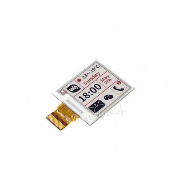 Waveshare 1,54 inch 200x200 E-Ink E-Paper Raw Display Panel three-color Arduino