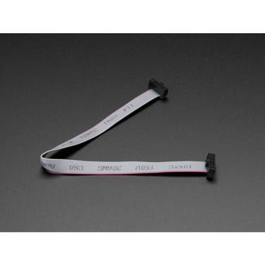 Adafruit 10-pin 2x5 Socket-Socket 1.27mm IDC (SWD) Cable - 150mm long