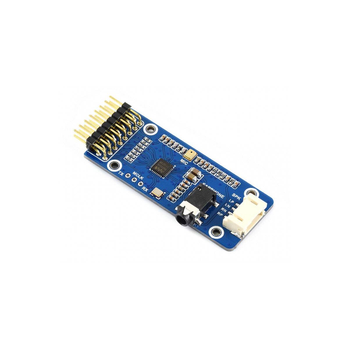 WaveShare WM8960 Stereo CODEC Audio Module Play Record MEMS silicon Mic-0
