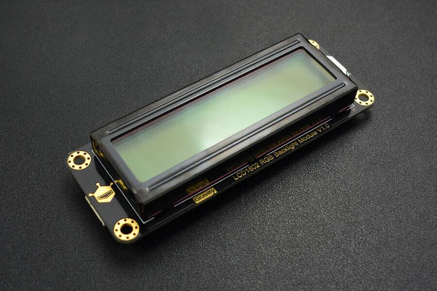 DFRobot Gravity I2C 16x2 Arduino LCD with RGB Backlight Display for Arduino-0