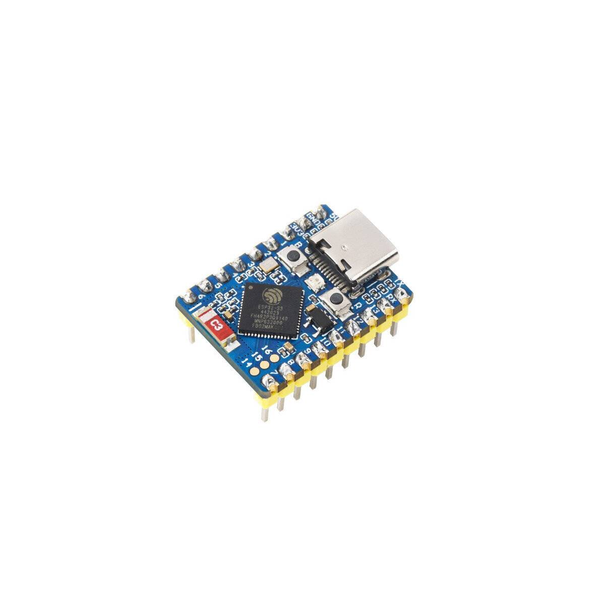 WaveShare ESP32-S3 Mini Development Board Pre-Soldered ESP32-S3FH4R2 240MHz 2.4GHz Wi-Fi Bluetooth 5-0