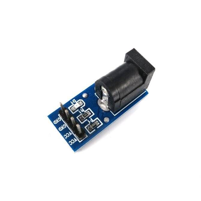DC Power Adpter Modul DC Hohlbuchse 5,5x2,1mm to 2-VCC 2-GND-0