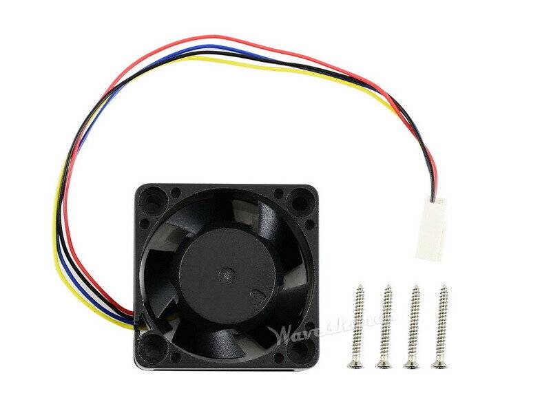 WaveShare Dedicated Cooling Fan for Jetson Nano PWM Speed Adjustment-0