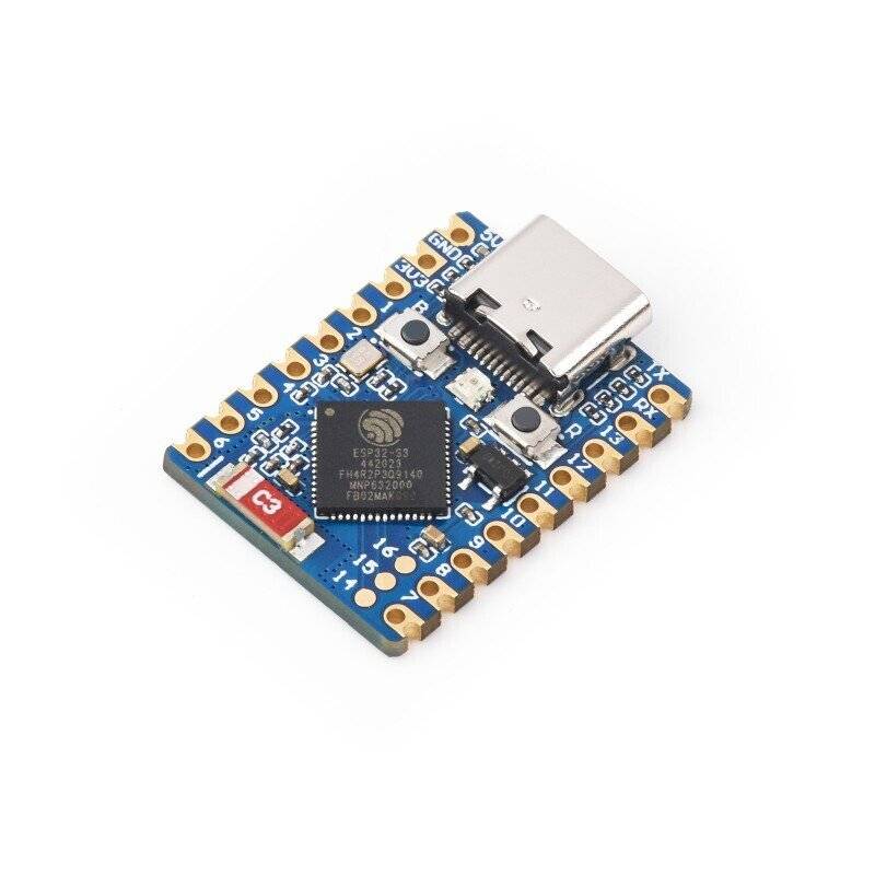 WaveShare ESP32-S3 Mini Development Board ESP32-S3FH4R2 240MHz 2.4GHz Wi-Fi Bluetooth 5