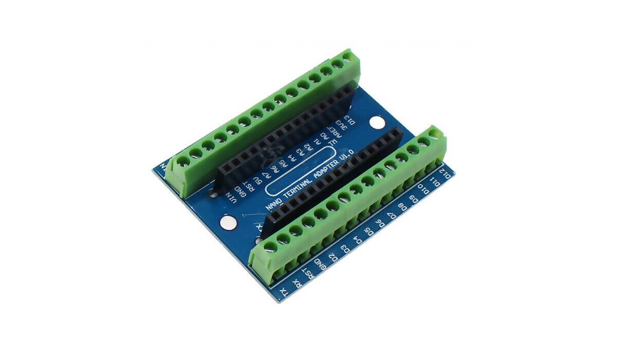 Expansion Terminal IO Shield Adapter Board for Arduino Nano-0