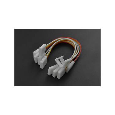 DFRobot 3Pin LED Strip Connector Cable (5pcs) Solderless Snap-Down Design
