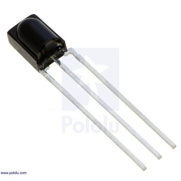 Pololu Vishay TSOP38438 IR Receiver Module, 38kHz