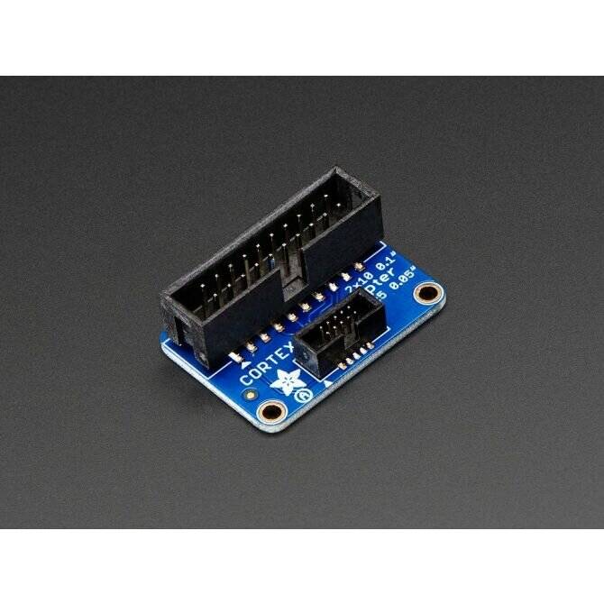 Adafruit JTAG (2x10 2.54mm) to SWD (2x5 1.27mm) Cable Adapter Board 2094-4
