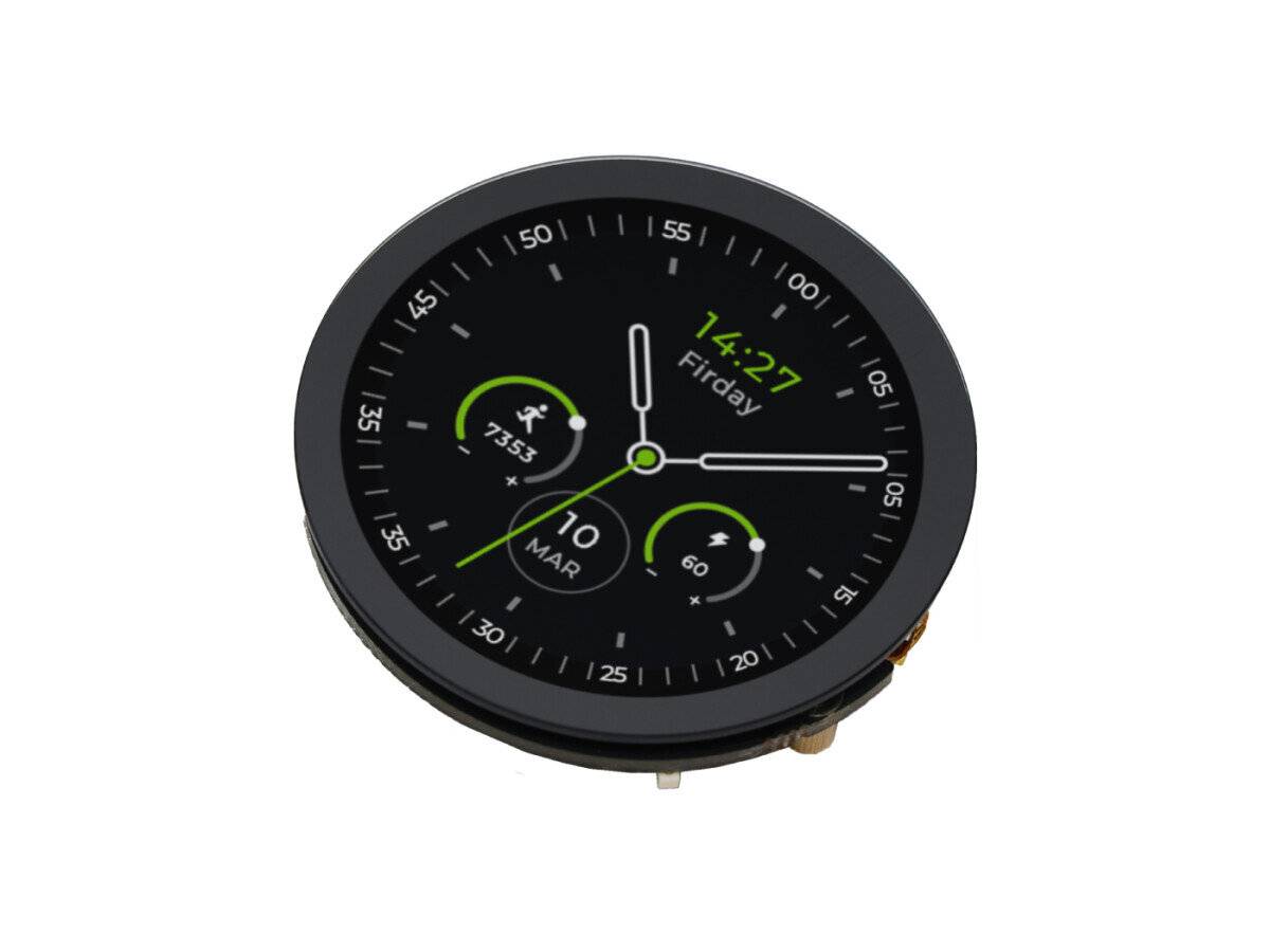 Seeed Studio 1.28inch Round Display for XIAO 240×240 Touch Screen RTC TF Card Slot JST 1.25-0