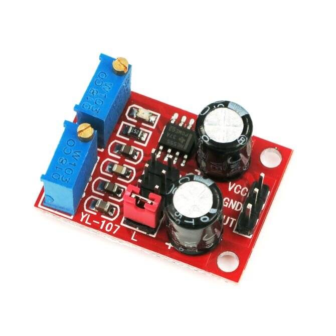 NE555 Einstellbare Frequenz Pulse Generator Modul Rechteckwelle Schrittmotortreiber bis 200kHz-0