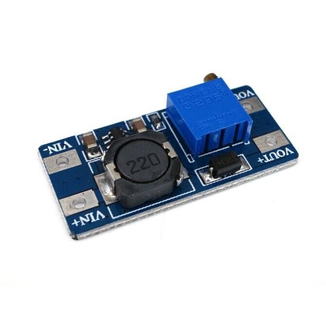 MT3608 DC-DC Adjustable Step-up Spannungsregler Boost Voltage Regulator 2V-24V-0