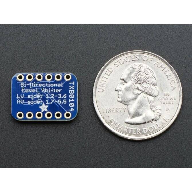 Adafruit TXB0104 Bi-Directional Level Shifter, Any Voltage to Any Voltage Auto-Direction-Detection 1875-4