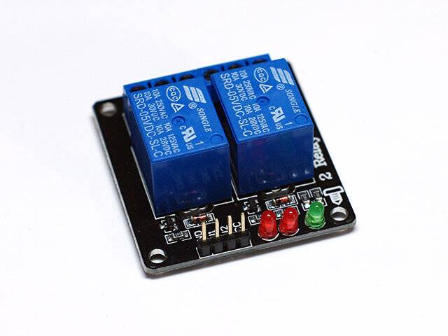 5V/220V 2 Channel Relay Shield Compatible with Arduino 2 Kanal Relais Modul-0