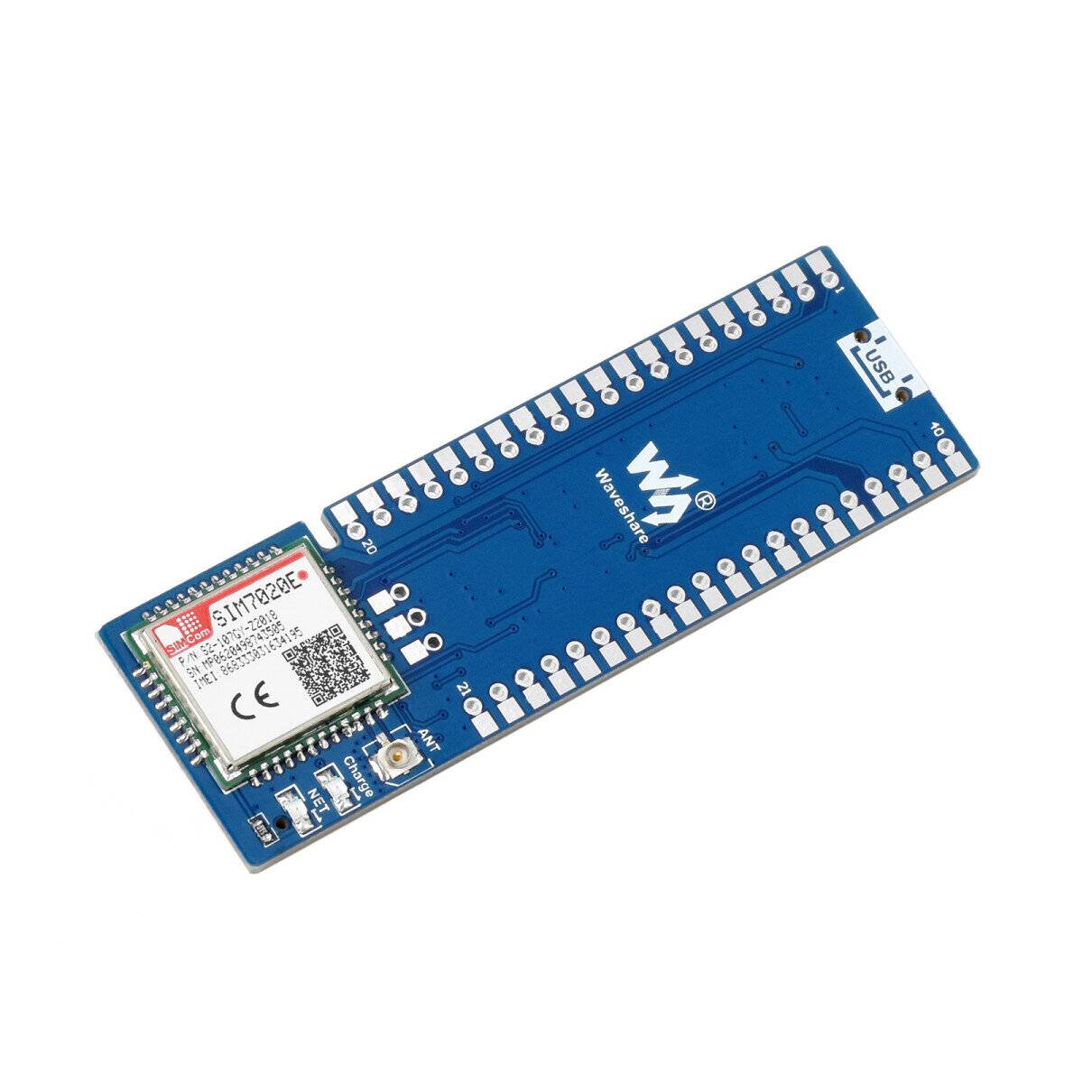 WaveShare SIM7020E NB-IoT Module for Raspberry Pi Pico-0