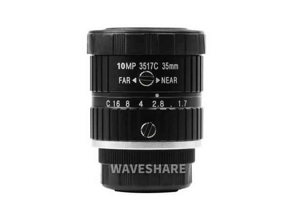 WaveShare 35mm Telephoto Lens for Raspberry Pi High Quality Camera
