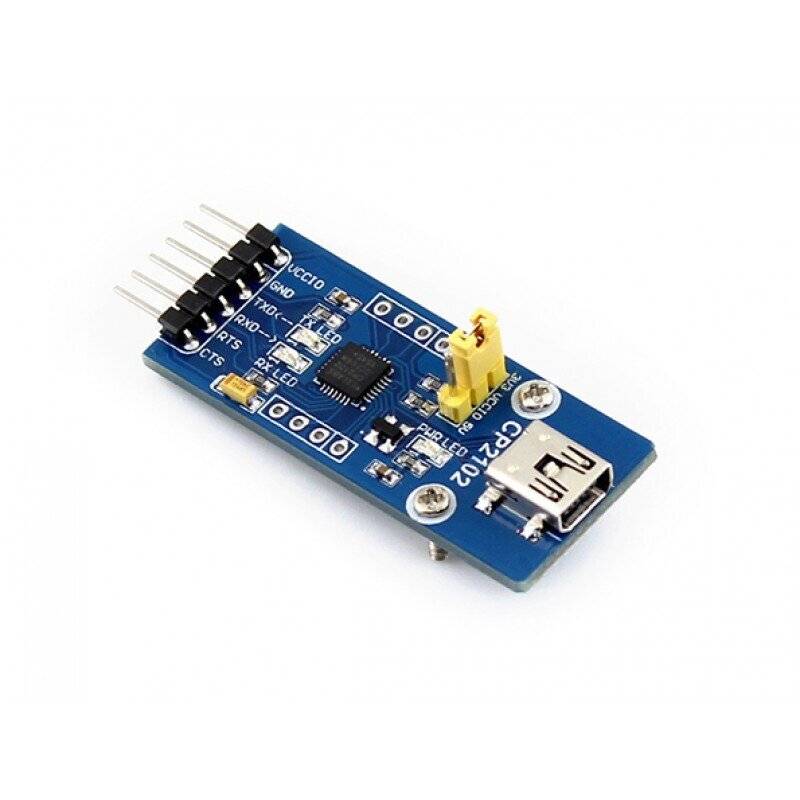 Waveshare CP2102 USB to UART Module with USB mini connector