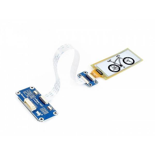 WaveShare 296×128, 2.9inch flexible E-Ink display HAT for Raspberry Pi