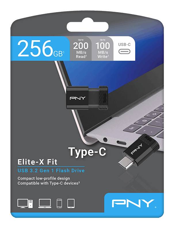 PNY Elite-X Fit - USB-Flash-Laufwerk - 256 GB-3