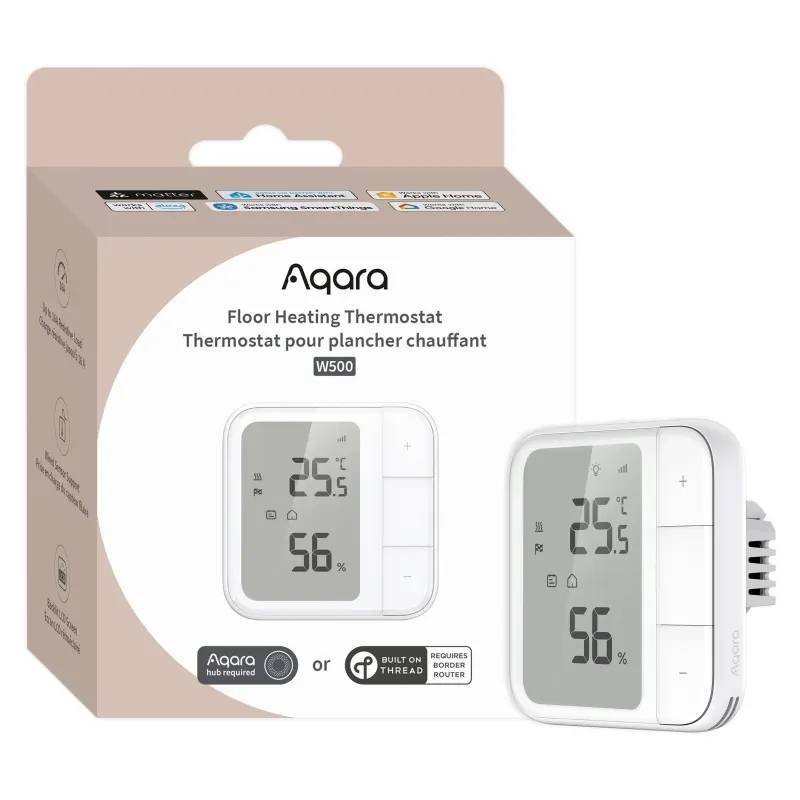 Aqara W500 - Fußbodenheizungsthermostat - kabellos-4