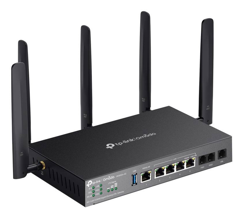 TP-LINK Omada DR3650v-4G V1 - Gateway - 1GbE-4