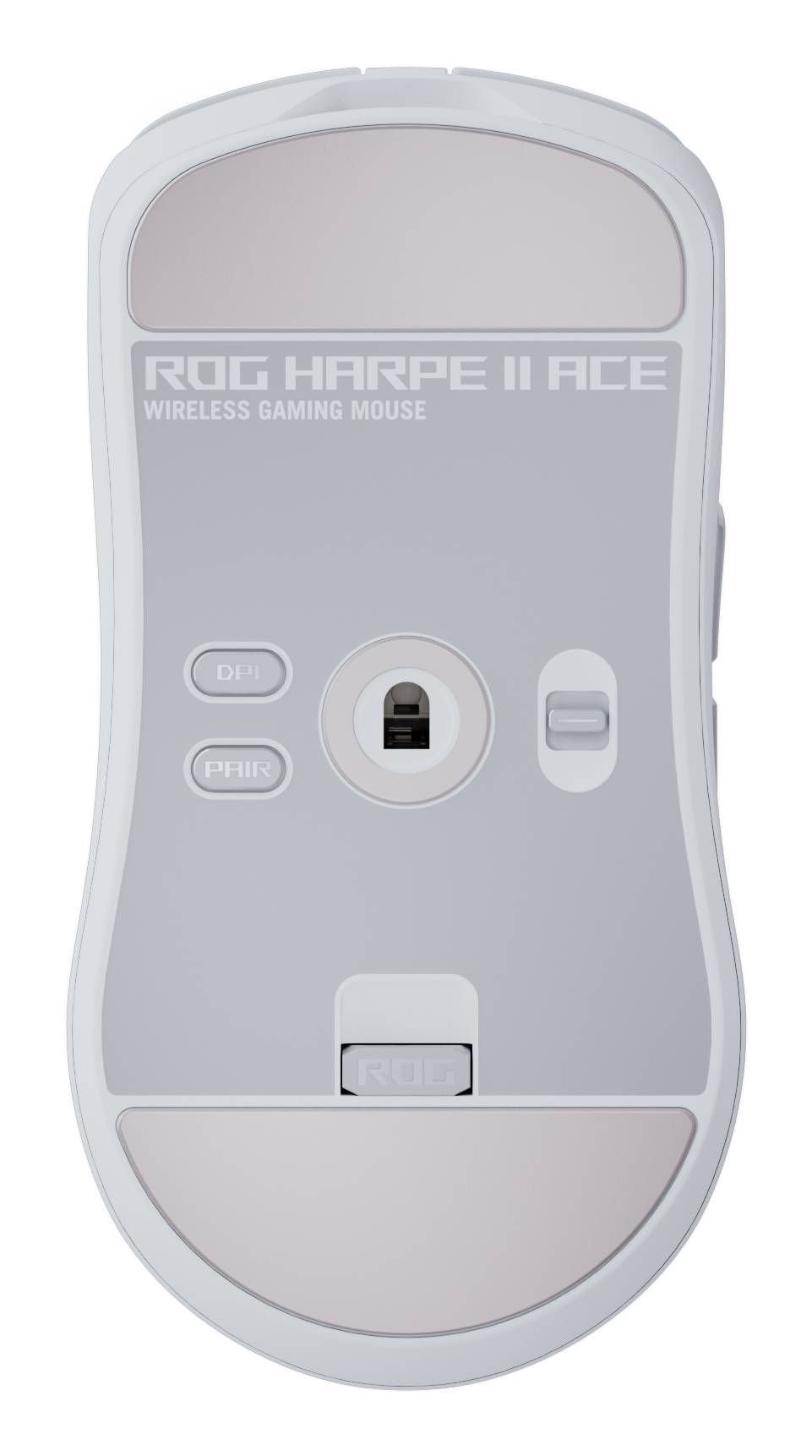 ASUS ROG Harpe II Ace - Maus - Für Rechtshänder - optisch - 6 Tasten - kabellos, kabelgebunden - USB-3